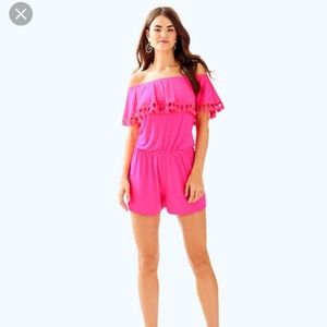 NWOT Pink Lilly Pultizer La Fortuna Romper Sm